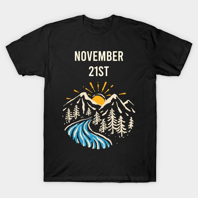 Landscape November 21st 21 T-Shirt by blakelan128